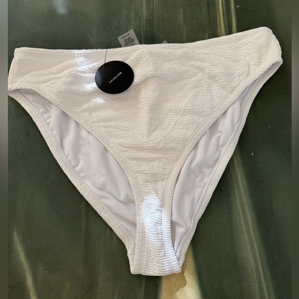 High waisted bikini bottom